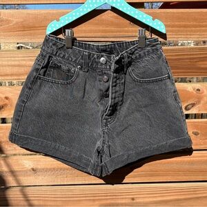 Forever 21 Charcoal Jean Shorts
